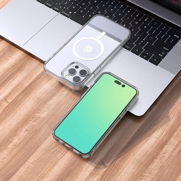Protective Clear Case with Magsafe for iPhone 14 - Image 8