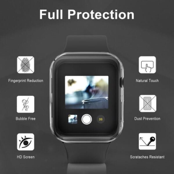 Apple Watch Protective Case with Tempered Glass - Image 10
