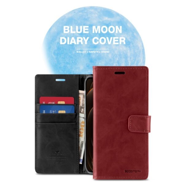 Mercury Bluemoon Dairy Wallet Case for iPhone 13/14