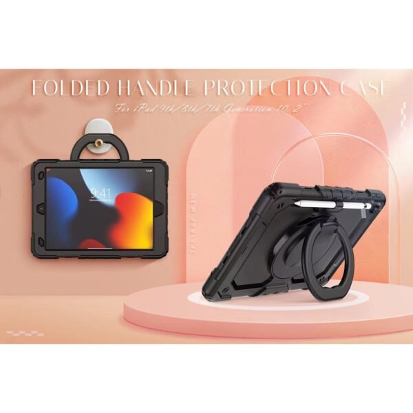 Heavy Duty Protection Case with Folded Handle for iPad Series - Image 5