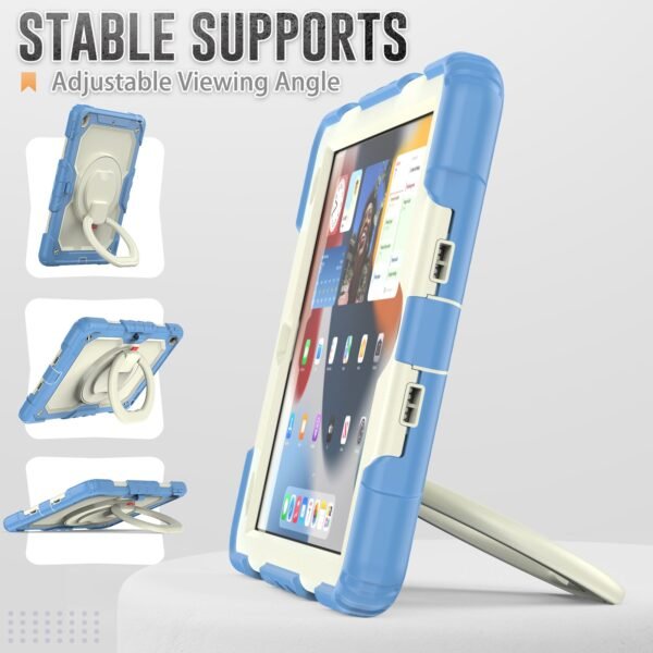 Heavy Duty Protection Case with Folded Handle for iPad Series - Image 6
