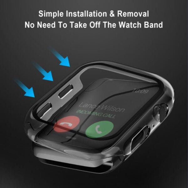 Apple Watch Protective Case with Tempered Glass - Image 4