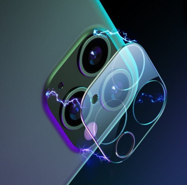 Flexible 9H Ultra-thin Lens Protector for iPhone 12/13/14/15 Series - Image 4