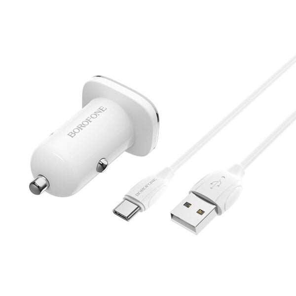 Lasting power QC3.0 in-car fast charger set with cable - Image 4