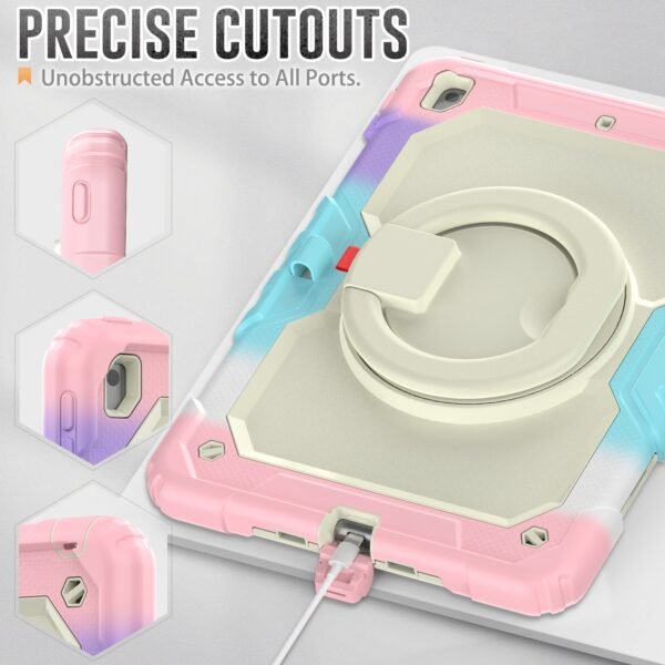 Heavy Duty Protection Case with Folded Handle for iPad Series - Image 7