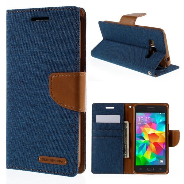 Mercury Canvas Dairy Wallet Case for iPhone 13/14 - Image 6