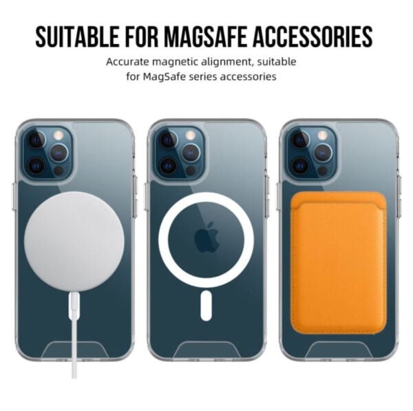 Space Protective Clear Case with Magsafe for iPhone 12/13 - Image 9