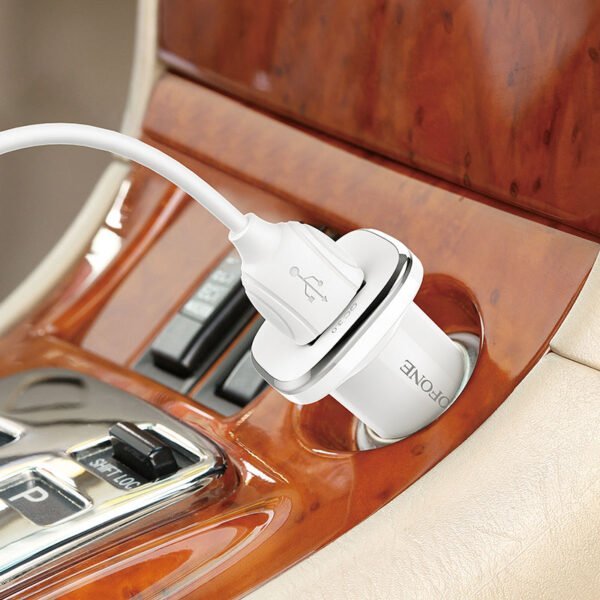 Lasting power QC3.0 in-car fast charger set with cable - Image 6