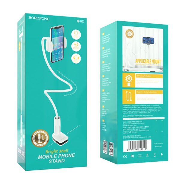 Bright shell desktop mobile phone holder - Image 8