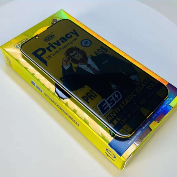 Full Screen HD Privacy Protection Tempered Glass for iPhone 15 Series - Image 9