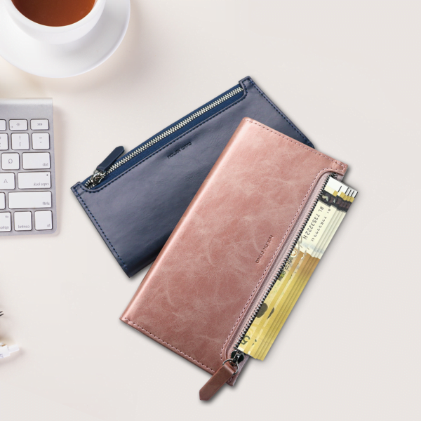 Zipper Flip Diary Wallet Case - Image 5