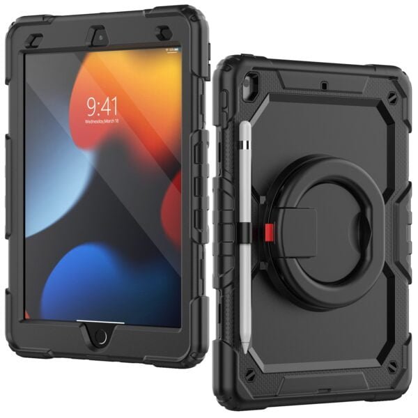 Heavy Duty Protection Case with Folded Handle for iPad Series - Image 9