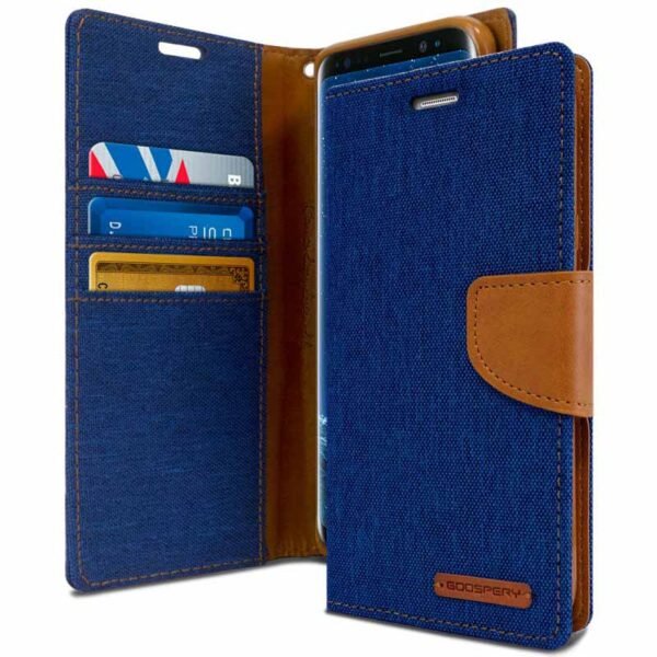 Mercury Canvas Dairy Wallet Case for Samsung - Image 6