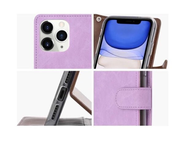 Plada Diary Wallet Case for iPhone 16 - Image 8