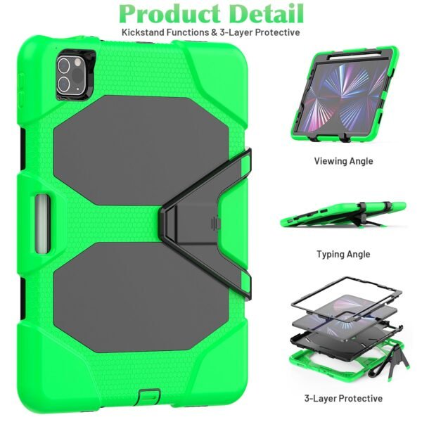 Heavy Duty Protection Case for iPad Air4 (10.9) and Pro 11/12.9 (2&3 gen) - Image 8