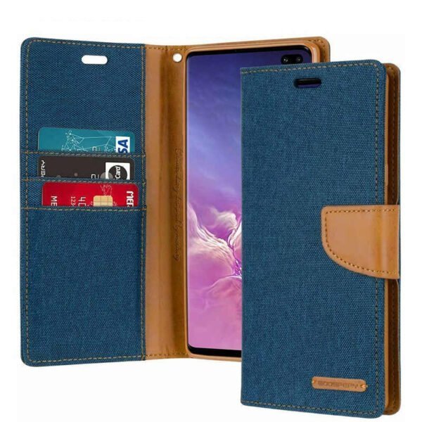 Mercury Canvas Dairy Wallet Case for Samsung - Image 8