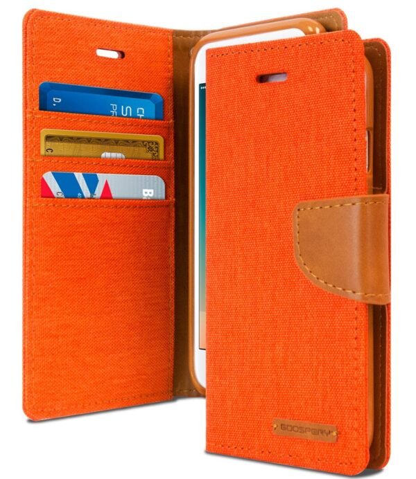 Mercury Canvas Dairy Wallet Case for Samsung - Image 10
