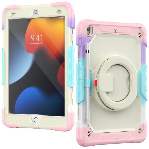 Heavy Duty Protection Case with Folded Handle for iPad Series - Image 13