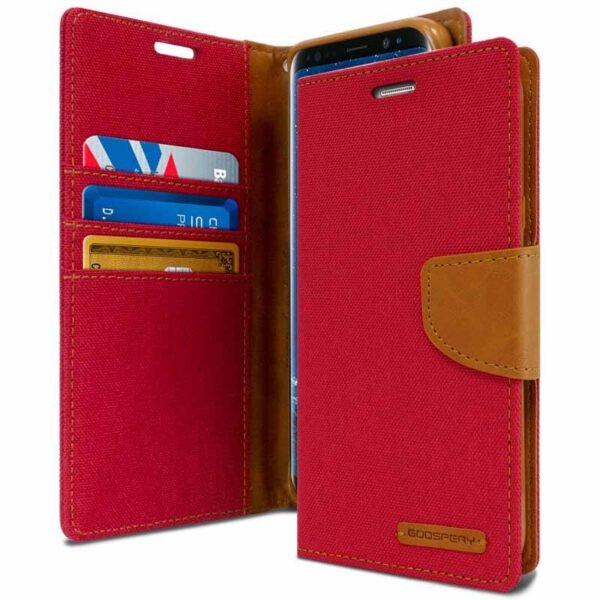 Mercury Canvas Dairy Wallet Case for Samsung - Image 11